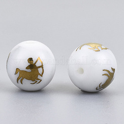 Electroplate Glass Beads&nbsp;EGLA-S178-11H-02