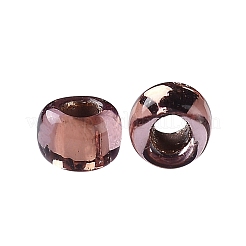 TOHOラウンドシードビーズ  日本製シードビーズ  （銅で裏打ちされた軽いアメジスト746)個  8/0  3mm  穴：1mm  約10000個/ポンド&nbsp;SEED-TR08-0746
