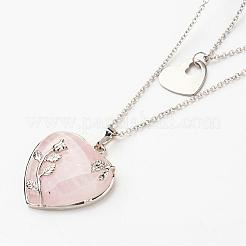 316 Surgical Stainless Steel Cable Chains Tiered Necklaces&nbsp;NJEW-JN01738