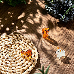 3Pcs 3 Styles Puppy Glass Display Decoration&nbsp;DJEW-DJ0001-12A