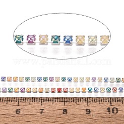Iron & ABS Plastic Imitation Pearl Tennis Chains&nbsp;CH-Q006-01A-05