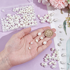 160Pcs 3 Styles Glass Pearl Teardrop Beads&nbsp;HY-NB0001-06B