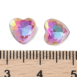 Glass Rhinestone Cabochons&nbsp;RGLA-L029-08B-HELA