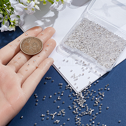 2000Pcs Brass Crimp Beads&nbsp;KK-SP0002-62S