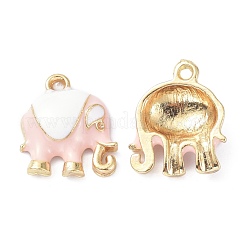Elephant Alloy Enamel Pendants&nbsp;ENAM-B045-01LG-01