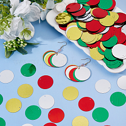 192G 4 Colors PVC Sequins Pendants&nbsp;PVC-DC0001-01