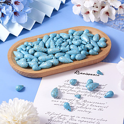 105Pcs 3 Styles Synthetic Turquoise Dyed Beads Strands&nbsp;G-TA0001-91A