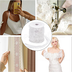 25 Yard Chinlon Organza Elastic Lace Ribbon&nbsp;EC-BC0001-39B