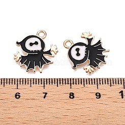 Halloween Theme Alloy Enamel Pendants&nbsp;PALLOY-N176-36-RS