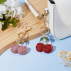 2Pcs 2 Colors Alloy Keychains&nbsp;KEYC-DC0001-35