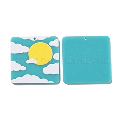DIY Acrylic Embossed Print Pattern Earrings Pendant&nbsp;MACR-C010-02
