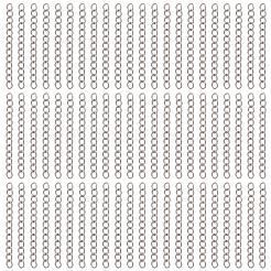 120Pcs 304 Stainless Steel Chain Extender&nbsp;CHS-BM0001-12