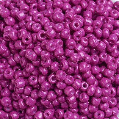 Baking Paint Glass Seed Beads&nbsp;SEED-S003-K21-1