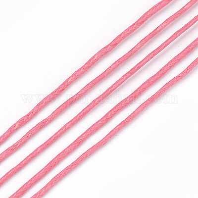 ワックスコットンコード  ライトコーラル  1.5mm  約360ヤード/バンドル（330m /バンドル）&nbsp;YC-S007-1.5mm-139-1