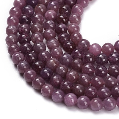 Natural Ruby Beads Strands&nbsp;G-L631-A01-6mm-A-1