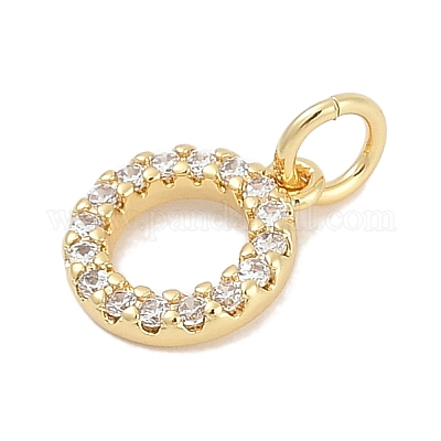 Rack Plating Brass Charms&nbsp;KK-Q028-55G-1