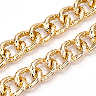 Aluminum Curb Chains&nbsp;CHA-N003-17KCG-1