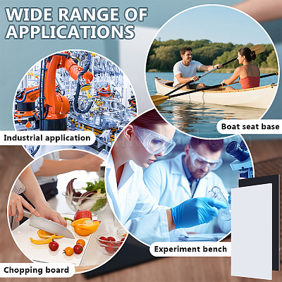 2 Sheets 2 Colors HDPE Plastic Sheets&nbsp;DIY-OC0014-43B-1