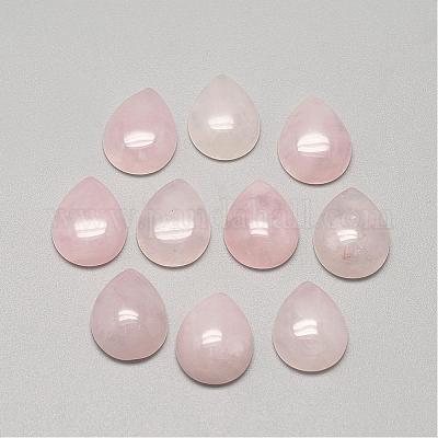 Natural Rose Quartz Cabochons&nbsp;G-R417-13x18-48-1