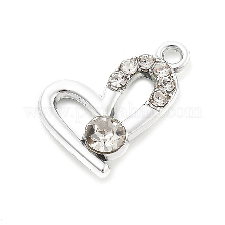 Alloy Rhinestone Pendants FIND-U026-07P-1
