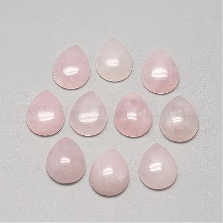 Natural Rose Quartz Cabochons&nbsp;G-R417-13x18-48-1