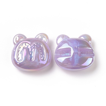 Opaque Acrylic Beads OACR-A010-07A-1