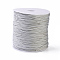 Polyester Thread, Light Grey, 1.5mm, about 153.1 yards(140m)/roll
