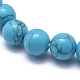 Synthetic Turquoise Jasper Bead Stretch Bracelets&nbsp;BJEW-K212-A-022-2