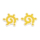 Plastic Cabochons&nbsp;PVC-D001-02D-1