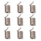 Iron Coil Cord Ends&nbsp;E195Y-1