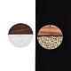 Epoxy Resin & Walnut Wood Pendants&nbsp;RESI-T057-10E-4