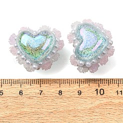 Rwsin & ABS Imitation Pearl & Polymer Clay Beads&nbsp;RE-CBA1913-01A