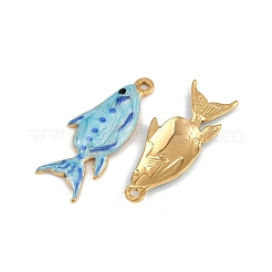304 Stainless Steel Enamel Pendants&nbsp;STAS-P410-40C-02