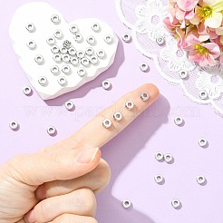 SHEGRACE Flat Round Brass Beads&nbsp;XGRPCU054-295P