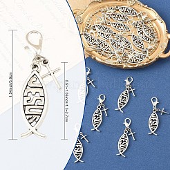 30Pcs Alloy Pendant Decorations&nbsp;HJEW-YW00475