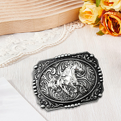Zinc Alloy Buckle Clasps&nbsp;FIND-WH20027-58B