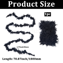 1Pc Turkey Feathers Fluff Boa for Dancing&nbsp;AJEW-GF0012-31D