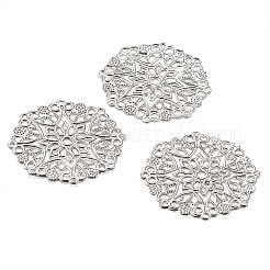 アイアンフィリグリー会員リンク  フラットラウンド  銀  35.5x0.7mm  穴：1.4mm&nbsp;IFIN-TAC001-01P