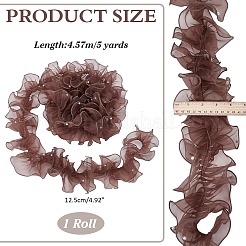 5 Yards Pleated Organza Pleated Lace Ribbon&nbsp;OCOR-PH0004-67C