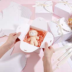 30 Sets Square Paper Gift Boxes&nbsp;CON-PH0003-47