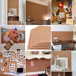 Self-Adhesive Cork Sheets&nbsp;DIY-BC0011-87