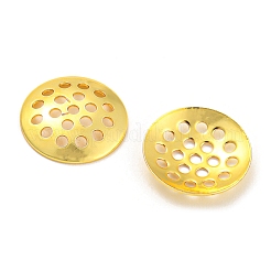 Rack Plating Finger Ring/Brooch Sieve Findings&nbsp;KK-P240-03A-G