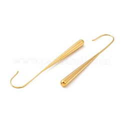 Ion Plating(IP) 304 Stainless Steel Dangle Earrings&nbsp;EJEW-Z028-03G