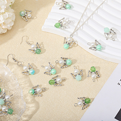 Acrylic & Alloy Pendant&nbsp;PALLOY-CA00010