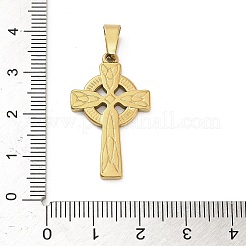 304 Stainless Steel Pendants&nbsp;STAS-P400-11B-G