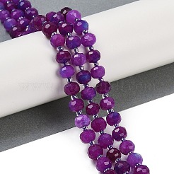 Natural Dyed White Jade Beads Strands&nbsp;G-H057-A22-05