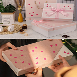 2 Sheets Heart Non-Woven Stickers&nbsp;DIY-LP0006-26