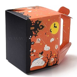 Halloween Theme Paper Cupcakes Boxes&nbsp;CON-I009-15C