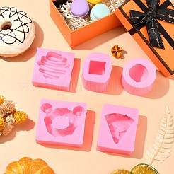 5Pcs 5 Styles DIY Silicone Molds&nbsp;DIY-CJ0002-52