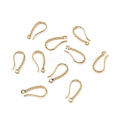 Brass Earring Hooks&nbsp;X-KK-WH0035-98